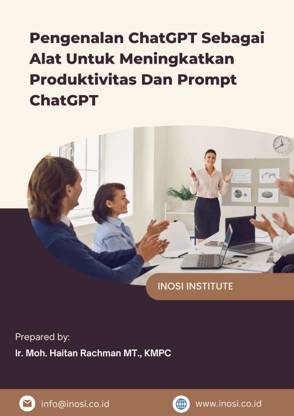 Pengenalan ChatGPT sebagai Alat untuk Meningkatkan Produktivitas dan Prompt ChatGPT